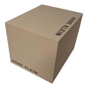 Anne Klein Jewelry Cream Watch Box